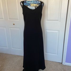 Evan Picone Black Dress with beaded detail